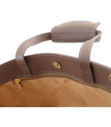 Γυναικεία Επαγγελματική Τσάντα Δερμάτινη Palermo TL141369 Κόκκινο Tuscany Leather