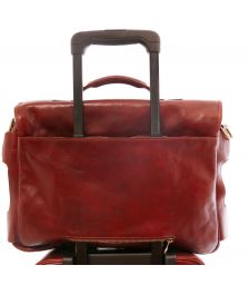 Επαγγελματική Τσάντα Δερμάτινη Ventimiglia με Smart Connect™ Μαύρο Tuscany Leather