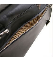 Ανδρική Επαγγελματική Τσάντα Δερμάτινη Viareggio Καφέ σκούρο Tuscany Leather