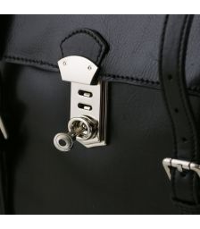 Ανδρική Επαγγελματική Τσάντα Δερμάτινη Viareggio Καφέ σκούρο Tuscany Leather