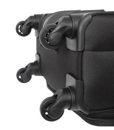 Βαλίτσα Καμπίνας με 4 Ρόδες Diplomat ZC6040 Μαυρο