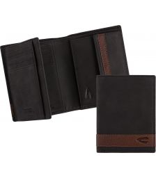 Ανδρικό Δερμάτινο Πορτοφόλι Όρθιο Camel Active Taipeh 274-705-60 Μαύρο