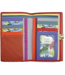 Δερμάτινο Πορτοφόλι Isotta Firenze Leather CO577 Κόκκινο