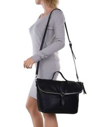 Γυναικεία Τσάντα Χειρός Cardinali 5330-347 Μαύρο