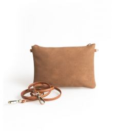 Τσάντα Χιαστί Bella Thiros 34-3105 Dark Tan Brown