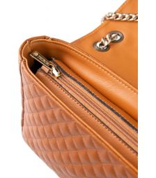 Καπιτονέ Τσαντάκι Ώμου Glam Thiros 03-1224 Tan Brown