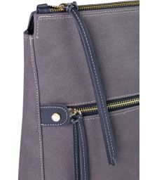 Σακίδιο Πόλης Bella Με Φερμουάρ Thiros 34-5053 Tan Brown