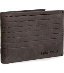 Πορτοφόλι Ανδρικό Δερμάτινο Lois 202286-02 Καφέ