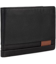Πορτοφόλι Ανδρικό Δερμάτινο Lois 202313-01 Μαύρο