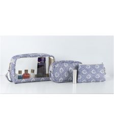 Νεσεσέρ Σετ 3 τεμαχίων Diamond Μπλε DM006