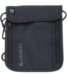 Πορτοφόλι Ταξιδίου Κρεμαστό DAVIDTS Μαύρο 280003-01