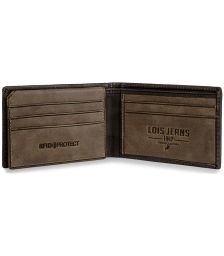 Πορτοφόλι Ανδρικό Δερμάτινο Lois 202286-02 Καφέ