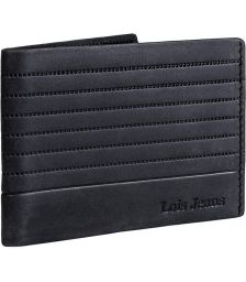 Πορτοφόλι Ανδρικό Δερμάτινο Lois 202207-01 Μαύρο