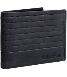 Πορτοφόλι Ανδρικό Δερμάτινο Lois 202211-01 Μαύρο