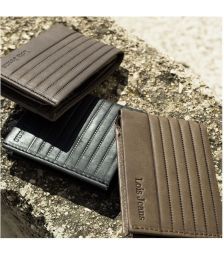 Πορτοφόλι Ανδρικό Δερμάτινο Lois 202211-03 Καφέ Ανοιχτό