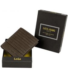 Πορτοφόλι Ανδρικό Δερμάτινο Lois 202217-02 Καφέ