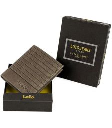 Πορτοφόλι Ανδρικό Δερμάτινο Lois 202220-03 Καφέ Ανοιχτό