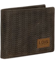 Πορτοφόλι Ανδρικό Δερμάτινο Lois 202701-02 Καφέ