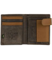 Πορτοφόλι Ανδρικό Δερμάτινο Lois 202720-02 Καφέ