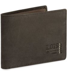 Πορτοφόλι Ανδρικό Δερμάτινο Lois 202812-02 Καφέ