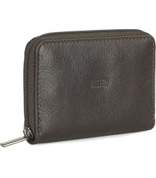 Πορτοφόλι με Μπρελόκ Ανδρικό JASLEN με RFID Δερμάτινο Καφέ 204243-02