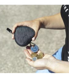 Πορτοφόλι-Μπρελόκ SKPAT Μαύρο 311545-01