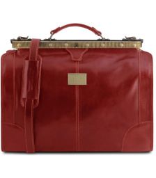 Ιατρική Τσάντα Δερμάτινη Madrid Small Tuscany Leather TL1023 Κόκκινο
