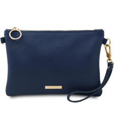 Γυναικείο Τσαντάκι Δερμάτινο Tuscany Leather TL142029 Μπλε σκούρο