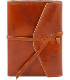 Σημειωματάριο Δερμάτινο Tuscany Leather TL142027 Μελί