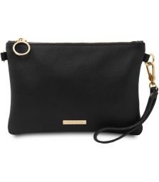 Γυναικείο Τσαντάκι Δερμάτινο Tuscany Leather TL142029 Μαύρο