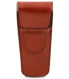 Δερμάτινη θήκη για στυλό ή πένα διπλή Tuscany Leather TL142130 Μελί