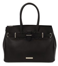 Γυναικεία Τσάντα Δερμάτινη Tuscany Leather TL142174 Μαύρο