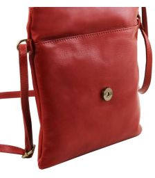 Γυναικείο Τσαντάκι Δερμάτινο TL Young Bag Tuscany Leather TL141153 Κόκκινο