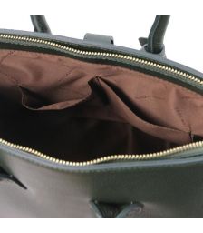 Γυναικεία Τσάντα Δερμάτινη Tuscany Leather TL141529 Κυπαρισσί