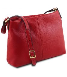 Γυναικείο Τσαντάκι Δερμάτινο TL Bag Tuscany Leather TL141720 Κόκκινο lipstick