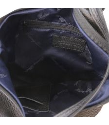 Γυναικείο Τσαντάκι Δερμάτινο Shanghai Tuscany Leather TL141881 Μαύρο