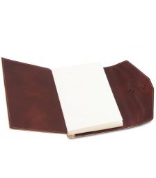 Σημειωματάριο Δερμάτινο Tuscany Leather TL142027 Καφέ