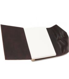 Σημειωματάριο Δερμάτινο Tuscany Leather TL142027 Καφέ σκούρο