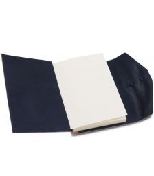 Σημειωματάριο Δερμάτινο Tuscany Leather TL142027 Μπλε σκούρο