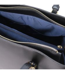 Γυναικεία Τσάντα Δερμάτινη Tuscany Leather TL142037 Μαύρο