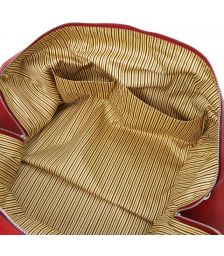 Σάκος Ταξιδίου Δερμάτινος Oslo Tuscany Leather TL141913 Κόκκινο