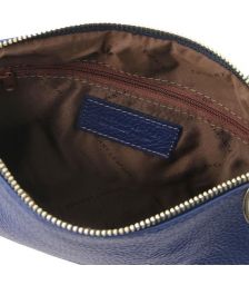 Γυναικείο Τσαντάκι Δερμάτινο Tuscany Leather TL142029 Μπλε σκούρο