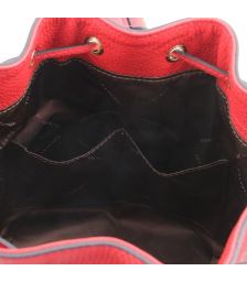 Γυναικεία Τσάντα Δερμάτινη Tuscany Leather TL142146 Κόκκινο lipstick
