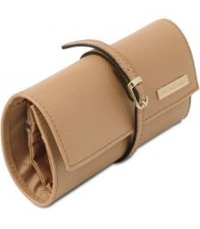 Δερμάτινη θήκη για Κοσμήματα Tuscany Leather TL142193 Σαμπανιζέ