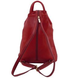 Γυναικείο Τσαντάκι Δερμάτινο Shanghai Tuscany Leather TL140963 Κόκκινο