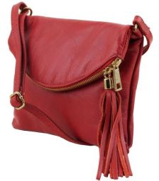 Γυναικείο Τσαντάκι Δερμάτινο TL Young Bag Tuscany Leather TL141153 Κόκκινο