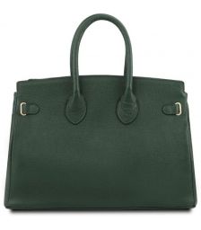 Γυναικεία Τσάντα Δερμάτινη Tuscany Leather TL141529 Κυπαρισσί