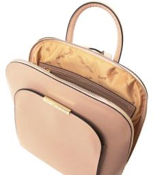 Τσάντα Πλάτης Δερμάτινη TL Bag Tuscany Leather TL141631 Nude