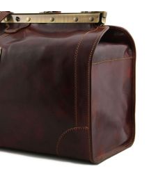 Ιατρική Τσάντα Δερμάτινη Madrid Large Tuscany Leather TL1022 Κόκκινο