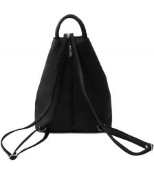 Γυναικείο Τσαντάκι Δερμάτινο Shanghai Tuscany Leather TL141881 Μαύρο